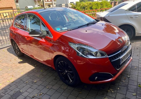 Peugeot 208 cena 34900 przebieg: 112000, rok produkcji 2015 z Szczecin małe 137